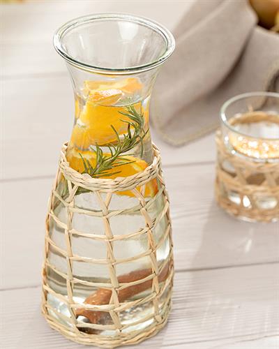 Adelmo Glass Bottle 1000 ml Transparent