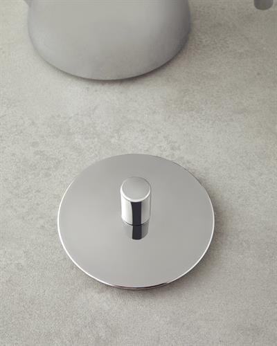 Aden Steel Tea Pot Silver