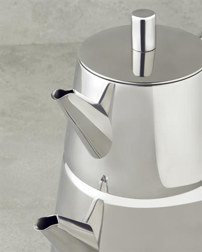 Aden Steel Tea Pot Silver