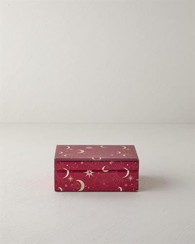 Adolfo Декоративна Кутия 21x13x8,5 cm Бордо