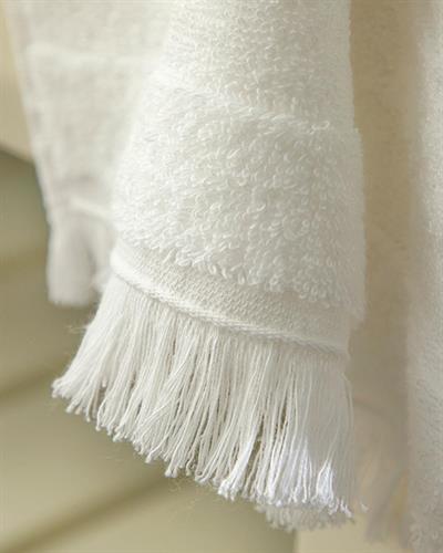 Adorn Кърпа За Ръце С пискюли Памучен 30x40 см Екрю