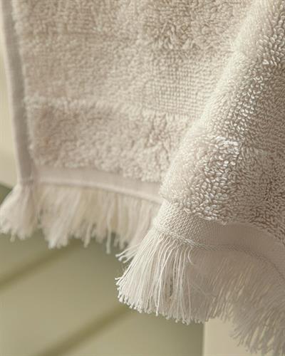 Adorn Кърпа За Ръце С пискюли Памучен 30x40 см Бежов