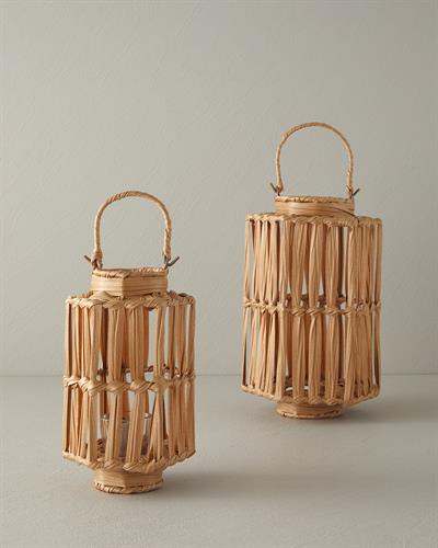 Agatha Lantern 22.5 cm Natural