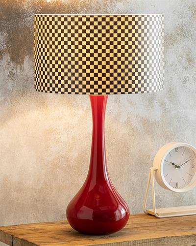 Agatha Абажур 35x59 см Червен