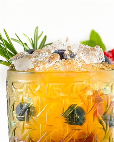 Agnes Чаша За Безалкохолно 2Бр., Стъкло, Тъмно Зелено, 330 Ml