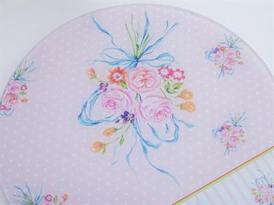 Aıdan ДЪСКА ЗА РЯЗАНЕ Кръгла Cam 25 cm Pink