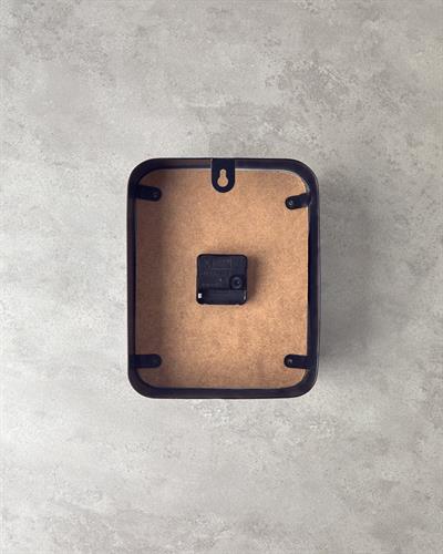 Albie Clock 20x10x26 cm Black