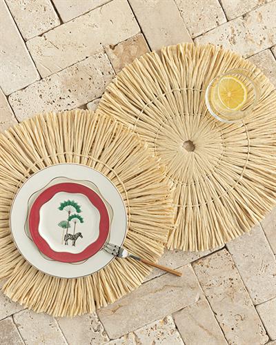 Alero Американзки Сервиз 2Бр., Хартия, Кремово, 38 Cm