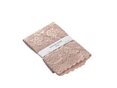 Alessa АМЕРИКАНЗКИ СЕРВИЗ 2 комплекта Плетиво 40x60 cm Pink