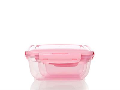 Alessandra КУТИЯ ЗА СЪХРАНЕНИЕ 3 бр. Пластмасов 0,4 - 0,8 - 1,4 L Pink