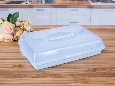 Alessandra КУТИЯ ЗА СЪХРАНЕНИЕ Паста-баница Пластмасов 45x30 cm Blue.