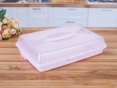 Alessandra КУТИЯ ЗА СЪХРАНЕНИЕ Паста-баница Пластмасов 45x30 cm Lilac.