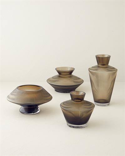 Alessi Ваза 25 см Светлокафяв