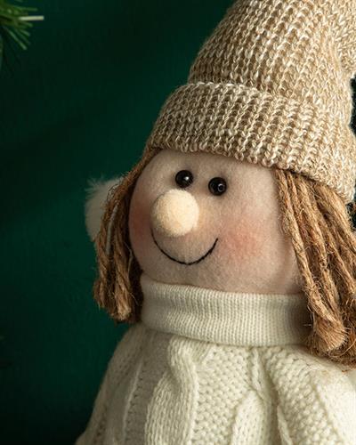 Alexa Декоративен Предмет Светлокафяво., 18X8X55 Cm