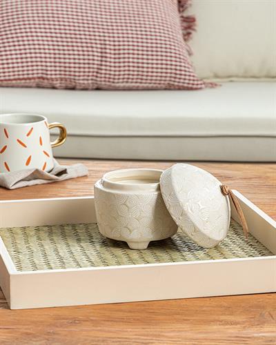 Alexa Декоративна Табла Бежово, 32 X 32 X 4 Cm