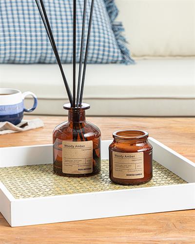 Alexa Декоративна Табла Бяло, 32 X 32 X 4 Cm