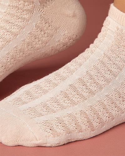 Alice Cotton Women Ankle Socks 36-40 Pink.