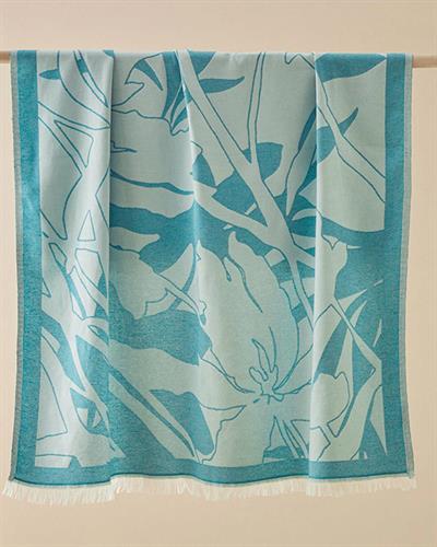 Alıcıa Шал За Диван Памук 130x170 см Зелен