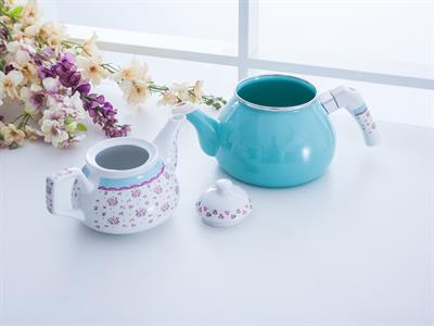 Alıcıa ЧАЙНИК Емайлиран 2L Mint