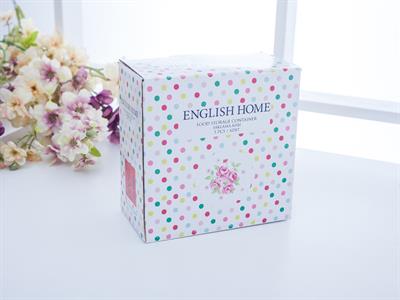 Alıcıa КУТИЯ ЗА СЪХРАНЕНИЕ 3 бр. Емайлиран 14 - 16 - 18 cm Pink