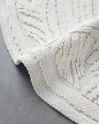 Aligne Килим От Букле 110x110 см Кремав