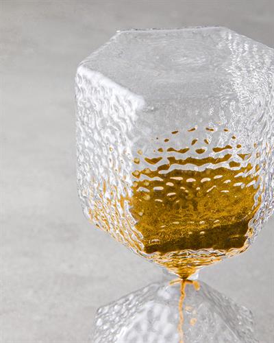 Alısya Пясъчен Часовник 21 см Златен