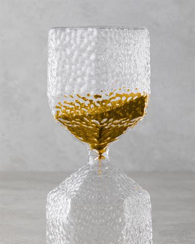 Alısya Пясъчен Часовник 21 см Златен