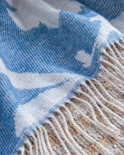 Alita Chair Shawl 130x170 cm Dark Blue