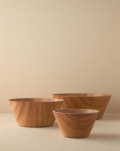 Alıta Купа Вид на дърво Пластмаса 16 см Светлокафяв