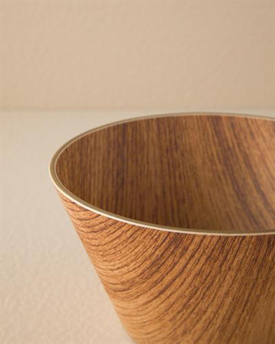 Alıta Купа Вид на дърво Пластмаса 16 см Светлокафяв