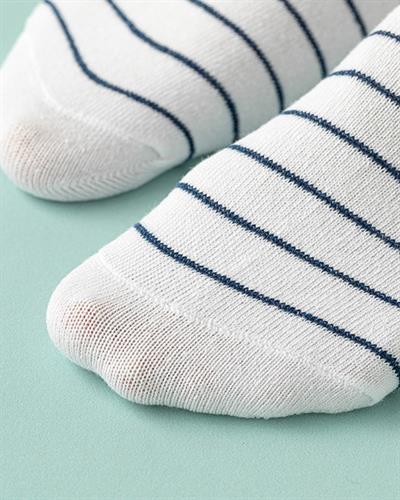 Alita Чорапи Дамски 3 Бр., Памучен Полиестер, Сиво-Бяло, 36-40