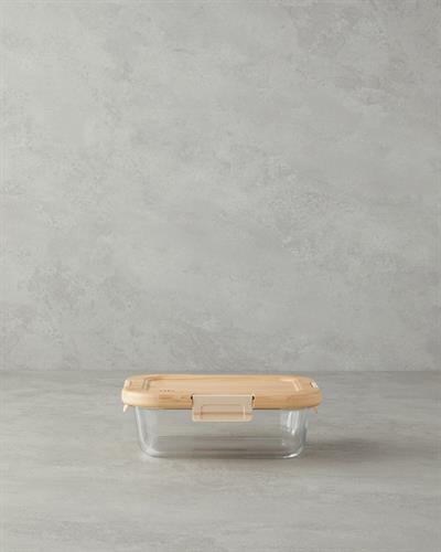 All Fresh Кутия За Съхранение Правоъгълен Стъкло 1050 мл Прозрачен