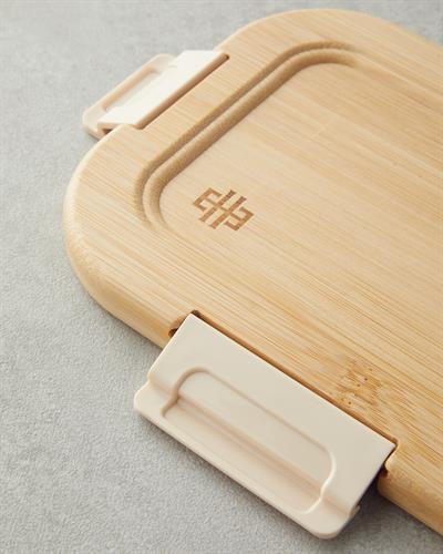 All Fresh Кутия За Съхранение Правоъгълен Стъкло 640 мл Прозрачен