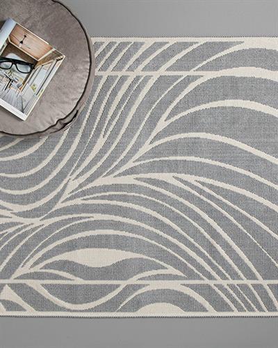 Allison Cottony Rug 120x170 cm Gray