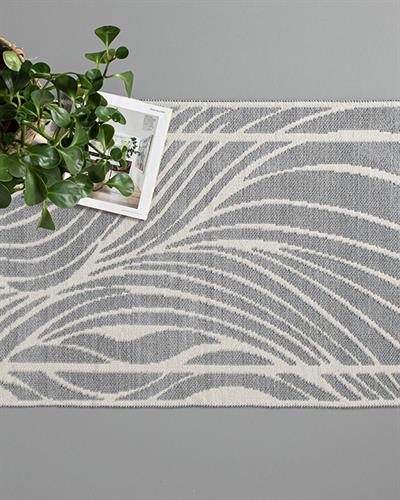 Allison Килим Памучен, Сиво, 80 X 150 Cm