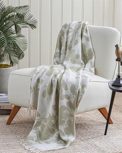 Aloha Шал За Кресло Тъмно Зелено, 130 X 170 Cm