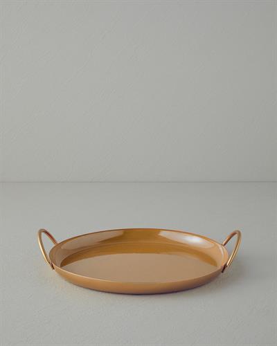 Aloha Metal Decorative Tray Orange,