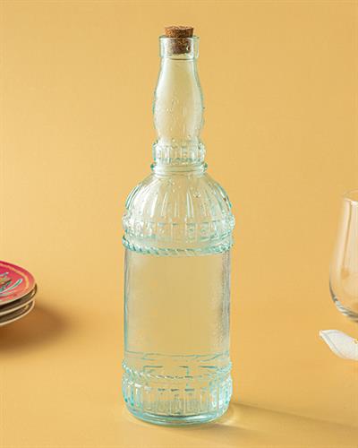 Alpins Glass Bottle 720 ml Turquoise