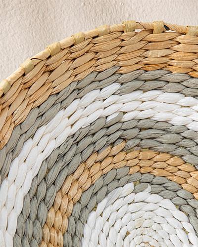 Aluna Стенен Аксесоар Ракита, Естествено Сиво, 0