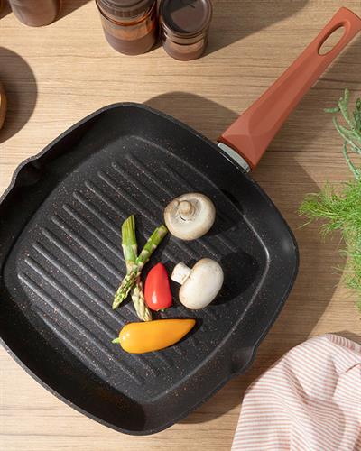 Alure СИВОLL ТАВА Гранит 28 cm Мед