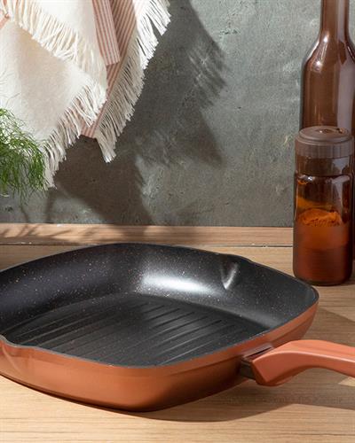 Alure СИВОLL ТАВА Гранит 28 cm Мед