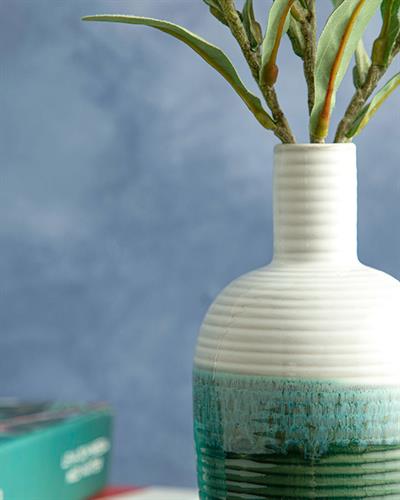 Alvın Ваза 10x10x11 cm Зелен