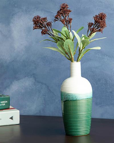 Alvın Ваза 10x10x11 cm Зелен