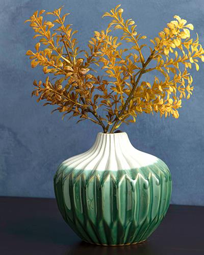 Alvın Ваза 17x17x16 см Зелен