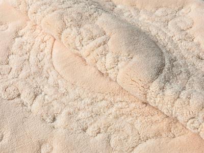 Alya ПОСТЕЛКА ЗА БАНЯ КО Памучен 60x100 - 50x60 cm Beige