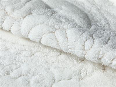 Alya ПОСТЕЛКА ЗА БАНЯ КО Памучен 60x100 - 50x60 cm Cream.