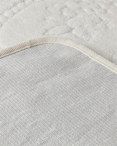 Alysa ПОСТЕЛКА ЗА БАНЯ КО Памучен 60x100 - 50x60 cm Cream.