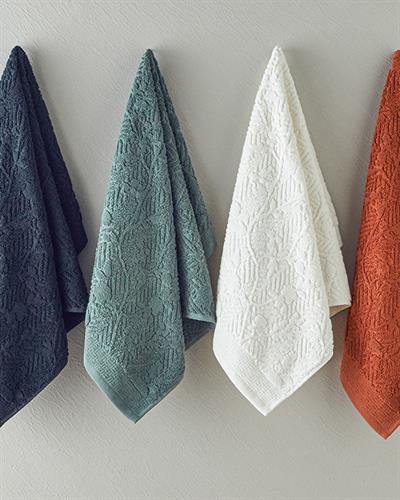 Alyssa Кърпа За Лице Жакардов Памучен 50x80 см Керемиден