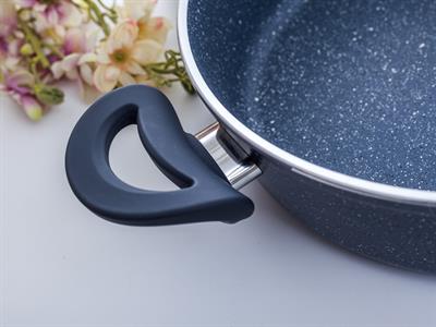 Amanda ТЕНДЖЕРА Плитка гранитна със стъклен капак Гранит 26 cm Gray