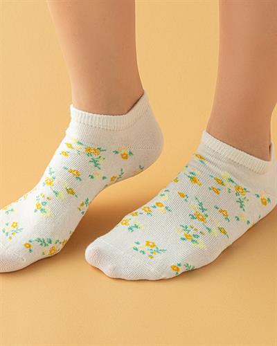 Amanda Чорапи Дамски Единичен, Памучен, Екру, 36-40